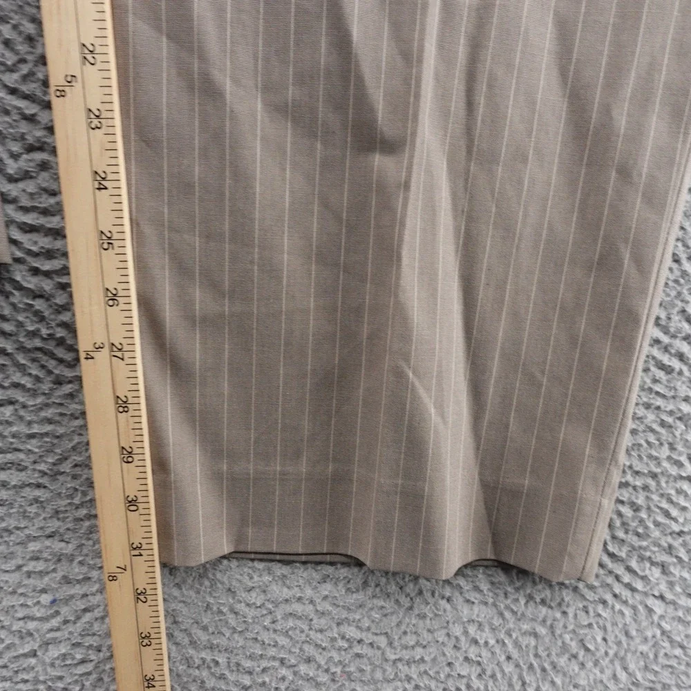 Banana Republic Dress Pants 42x30 Brown Mens‎ Pinstripe Business Casual Career